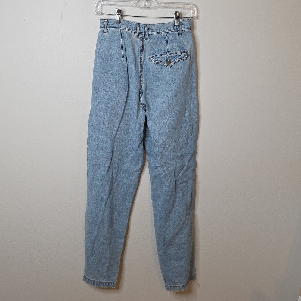 Liz Wear Vintage 80s 90s Light Blue Women's Jeans Sz 4 - Picture 4 of 9